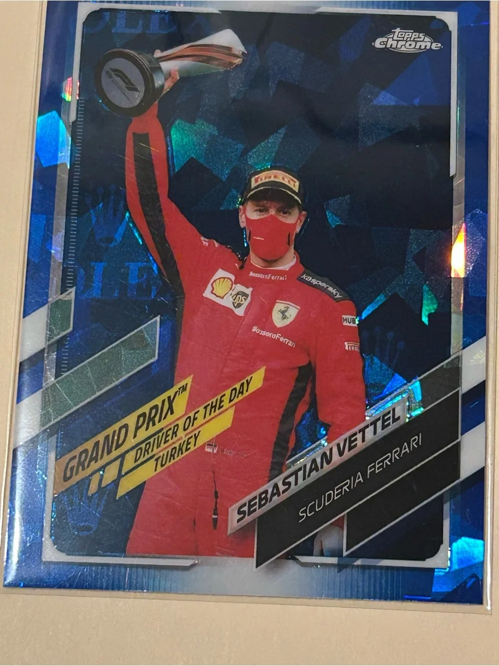 Ferrari Topps Cards Lot 8 Cards Sapphire and More